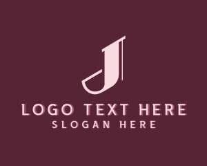 Stylish - Elegant Jewelry Accessory Letter J logo design