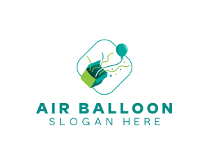 Balloon - Birthday Party Balloon logo design