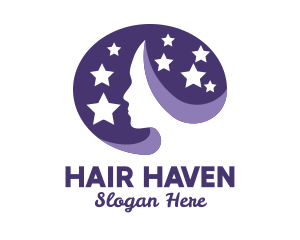 Hair - Magical Hair Salon Hairdresser logo design