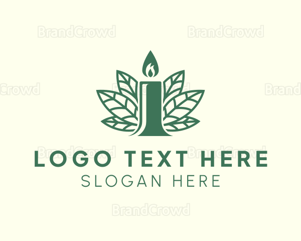 Candle Leaf Wellness Logo