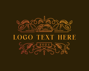 Taco Gastropub Cuisine Logo