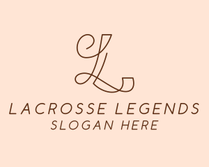 Feminine Boutique Letter L logo design