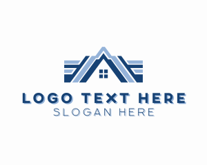 House Roofing Repair Logo