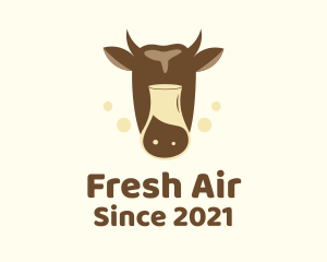 Dairy Cow Milk logo design