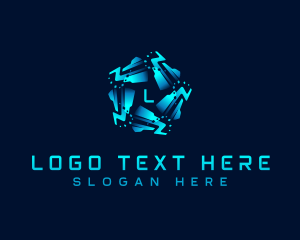 Studio - Cyber Technology Programming logo design