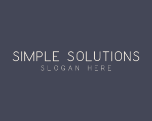 Plain - Minimalist Generic Business logo design