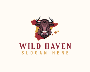 Spanish Wild Bull logo design