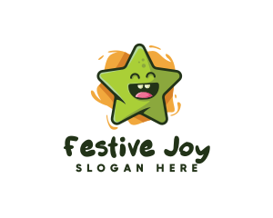 Happy Star Kindergarten logo design