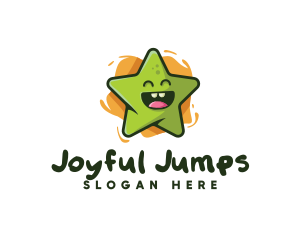 Happy Star Kindergarten logo design