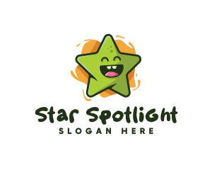 Happy Star Kindergarten logo design