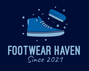 Sneaker Shoes Cleaner  logo design