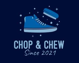 Shoe Repair - Sneaker Shoes Cleaner logo design