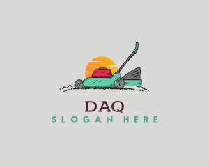 Lawn Mower - Lawn Mower Landscaping logo design