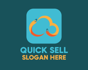 Sell - Price Cloud App logo design