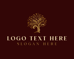 Environmental - Organic Agriculture Tree logo design