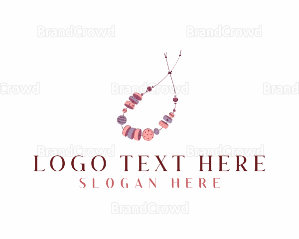 Handcrafted Beads Accessory Logo