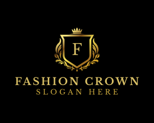 Royalty Crown Crest logo design