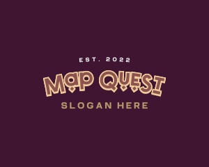 Adventure Game Wordmark logo design