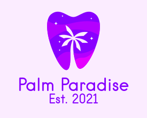 Palm Tree Dental Clinic  logo design