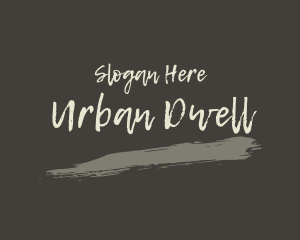 Urban Brush Company logo design