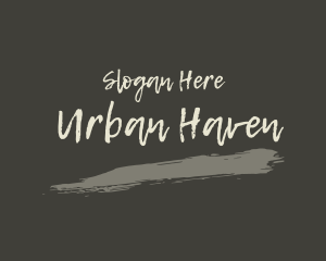 Urban Brush Company logo design