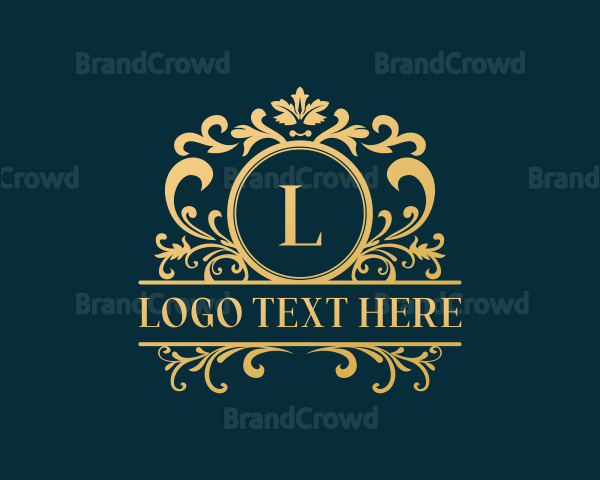 Elegant Floral Garden Logo