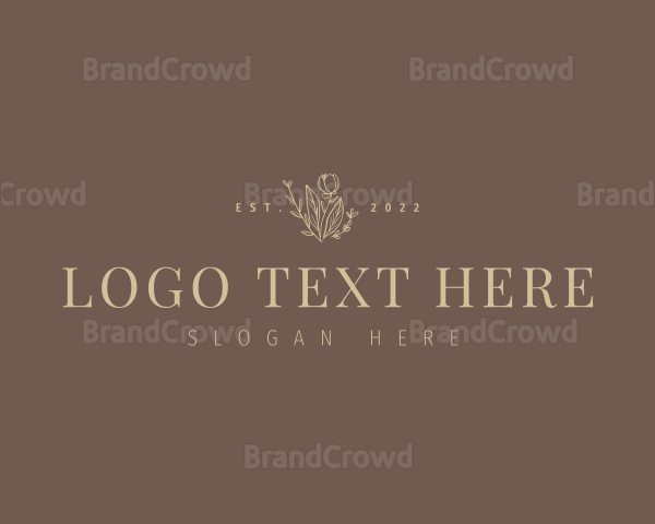 Luxury Floral Business Logo