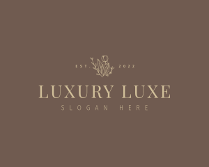 Luxury Floral Business logo design