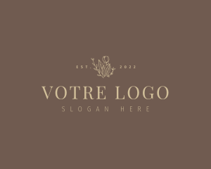 Skincare - Luxury Floral Business logo design