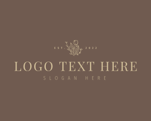 Luxury Floral Business Logo