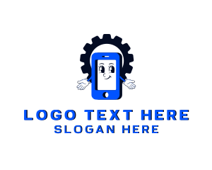 Telecommunication - Gadget Phone Repair logo design