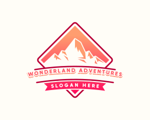 Outdoor Mountain Adventure logo design