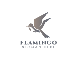 Avian Flying Bird Logo