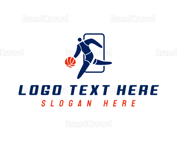 Basketball Athlete Sport Logo