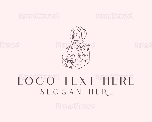 Breastfeeding Mother Baby Logo