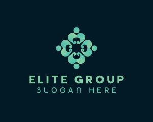 Group - People Organization Group logo design