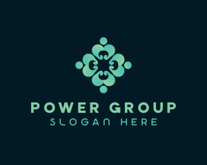 People Organization Group logo design