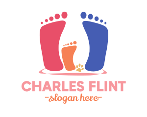 Funding - Family Footprint Counseling logo design