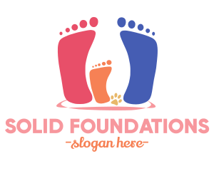 Social Service - Family Footprint Counseling logo design