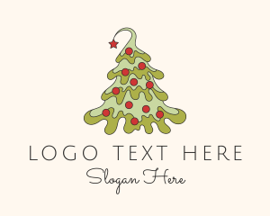 Festive Season - Holiday Tree Decor logo design
