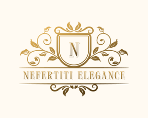 Stylish Floral Wedding logo design