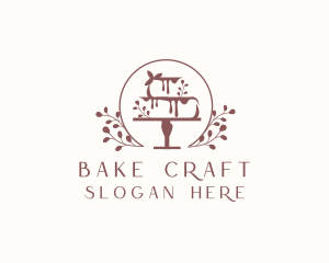 Cake Confectionery Bakeshop logo design