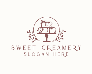 Cake Confectionery Bakeshop logo design