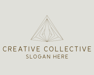 Luxury Pyramid Architecture logo design