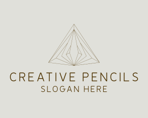 Luxury Pyramid Architecture logo design