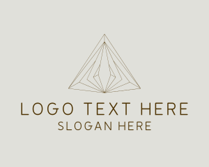 Pyramid - Pyramid Architecture Technology logo design