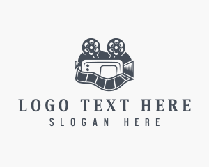 Cinematography - Camera Film Media logo design