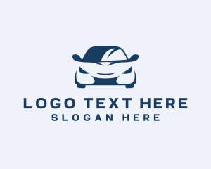 Driver - Car Sedan Auto Maintenance logo design