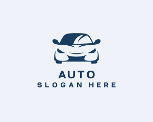Car Sedan Auto Maintenance logo design