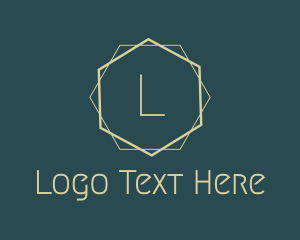 Art Deco - Simple Minimal Art Deco Letter logo design